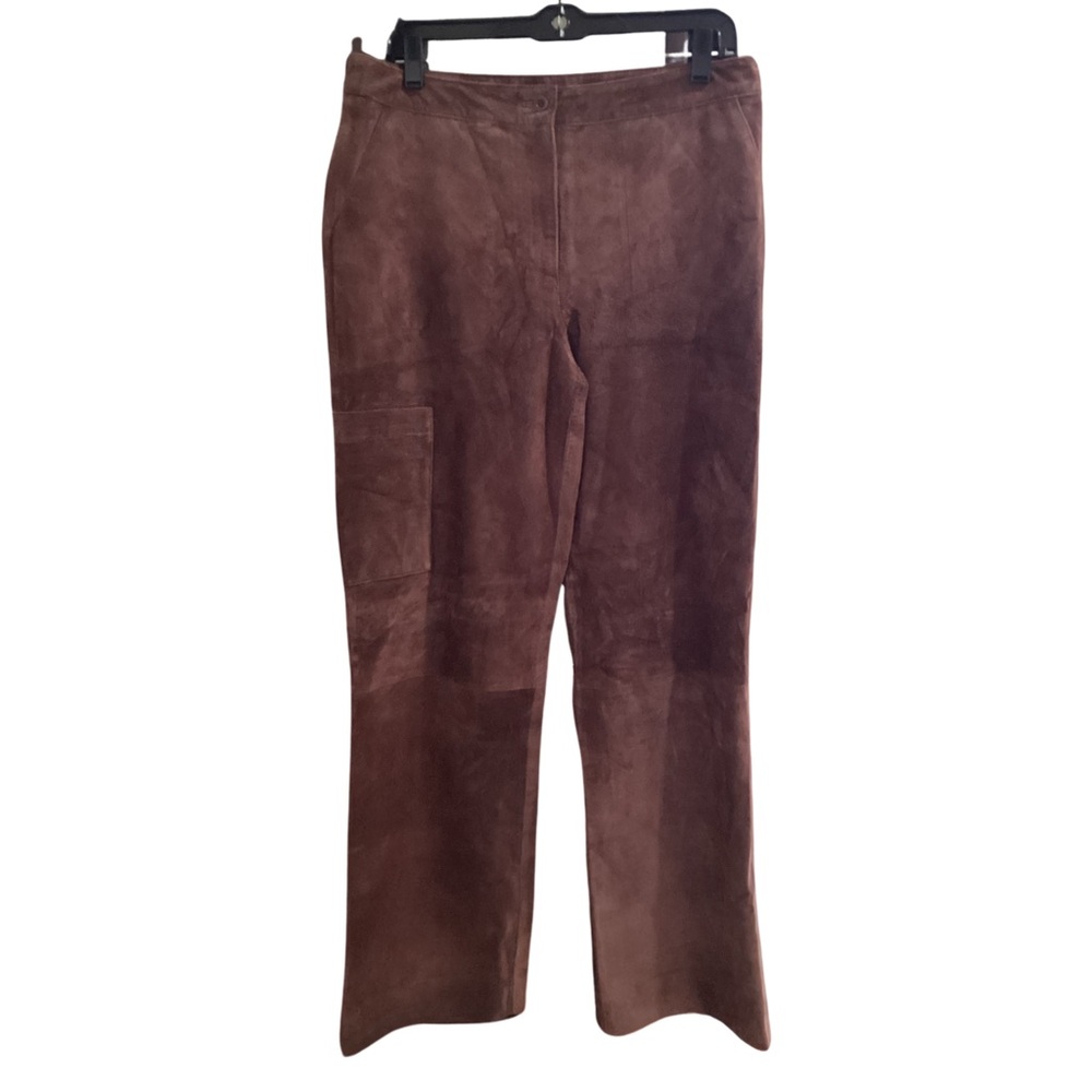 🚨 Lilly Pulitzer Brown Suede Pants Size 10